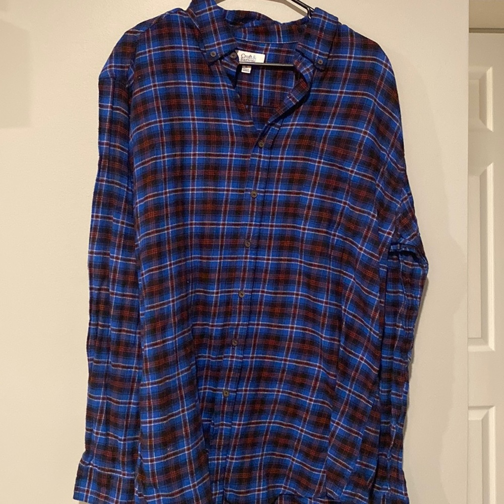 Mens Croft & Barrow Flannel - Size XL